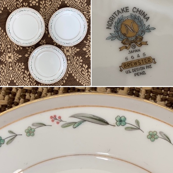 Noritake Other - 3 Noritake Brewster 8” Salad Plates 5645 Japan